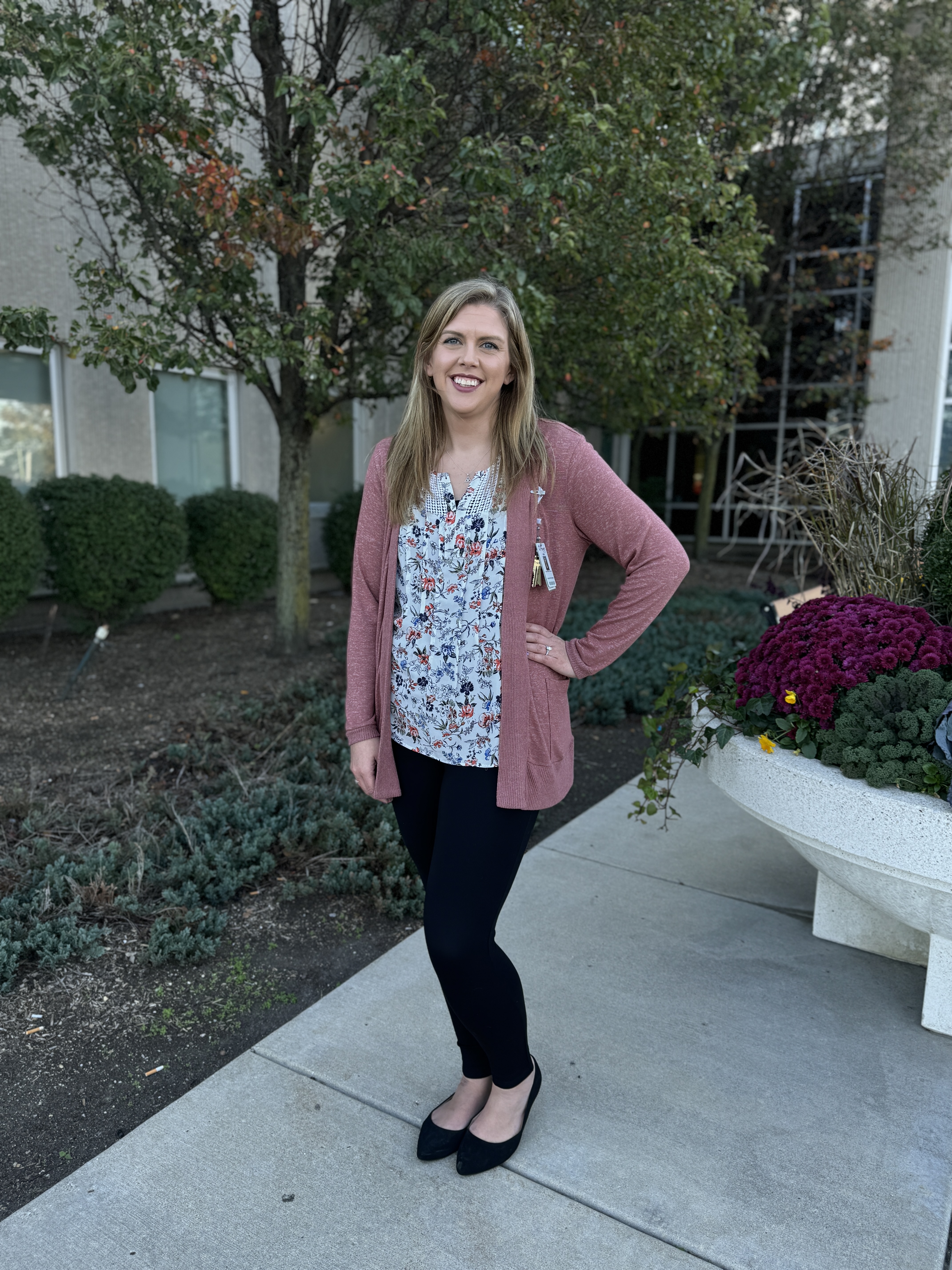 Kerri Clark Standing Outside